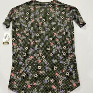 LulaRoe Disney Minnie Mouse Xxs New With Tags Green Polka Dots